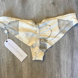 RARE! Boys + Arrows Kiki Wing Woman Manta Stingray Bikini Bottoms